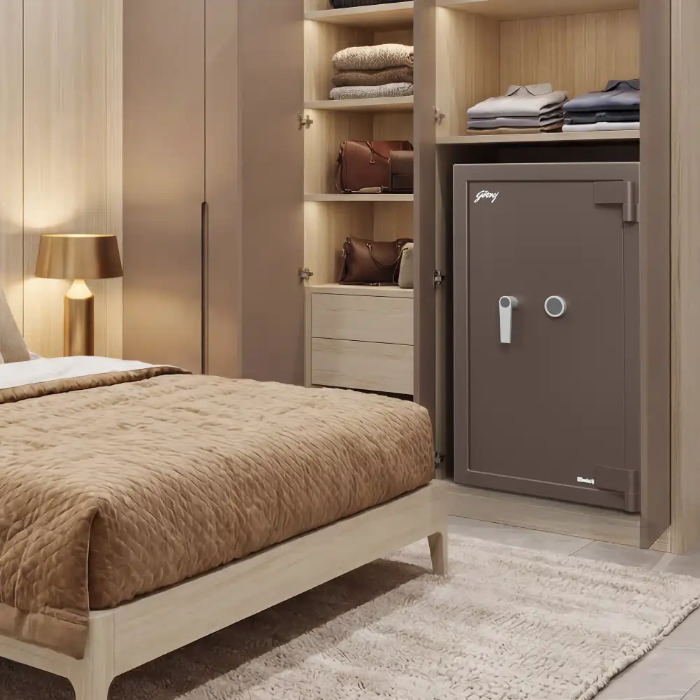Godrej Matrix 3016 V7 (112L) KL Coffee Brown Home Locker 